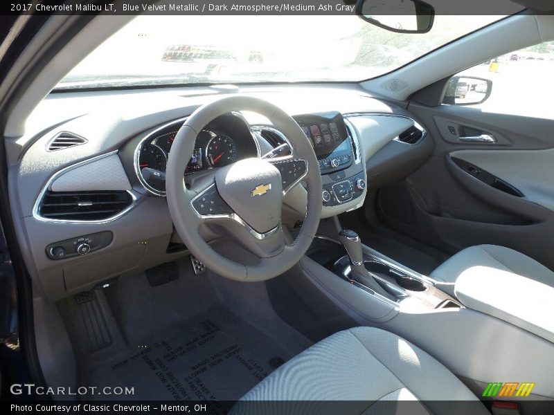 Blue Velvet Metallic / Dark Atmosphere/Medium Ash Gray 2017 Chevrolet Malibu LT
