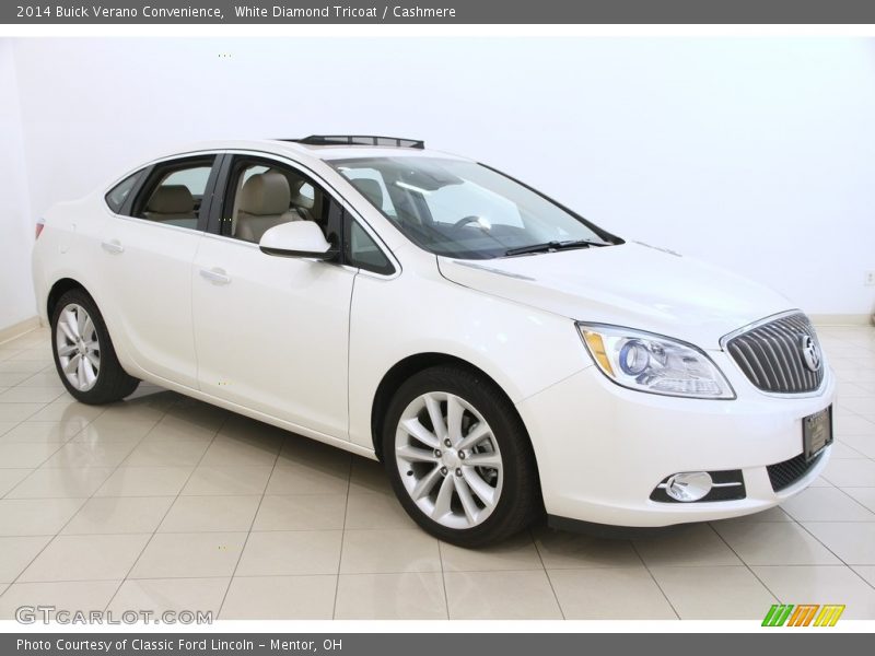 White Diamond Tricoat / Cashmere 2014 Buick Verano Convenience