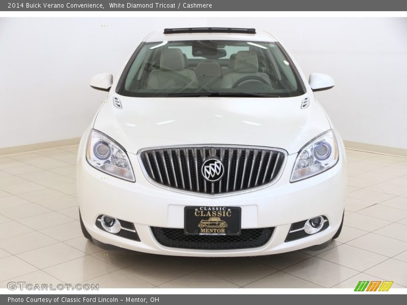 White Diamond Tricoat / Cashmere 2014 Buick Verano Convenience
