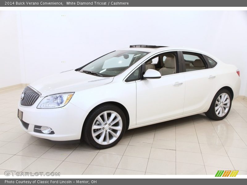 White Diamond Tricoat / Cashmere 2014 Buick Verano Convenience