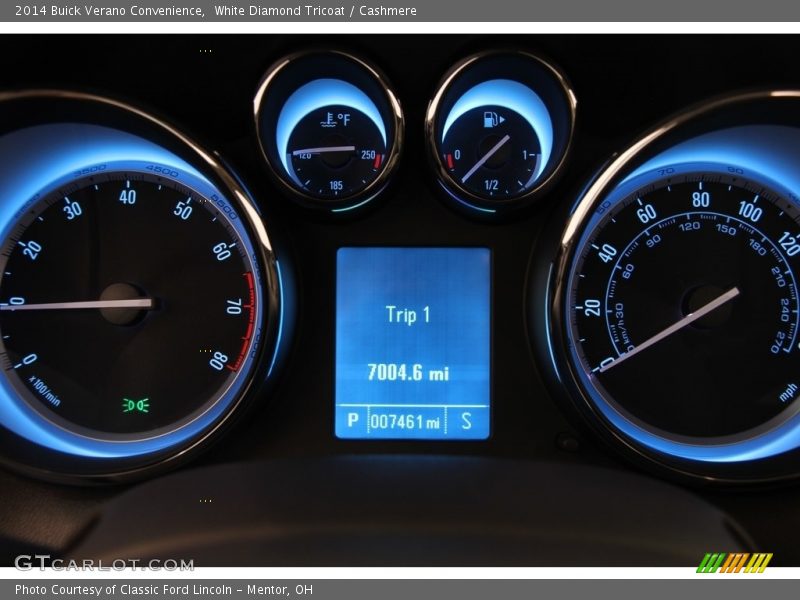 White Diamond Tricoat / Cashmere 2014 Buick Verano Convenience