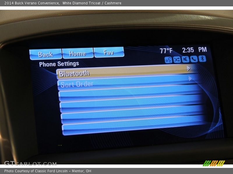 White Diamond Tricoat / Cashmere 2014 Buick Verano Convenience