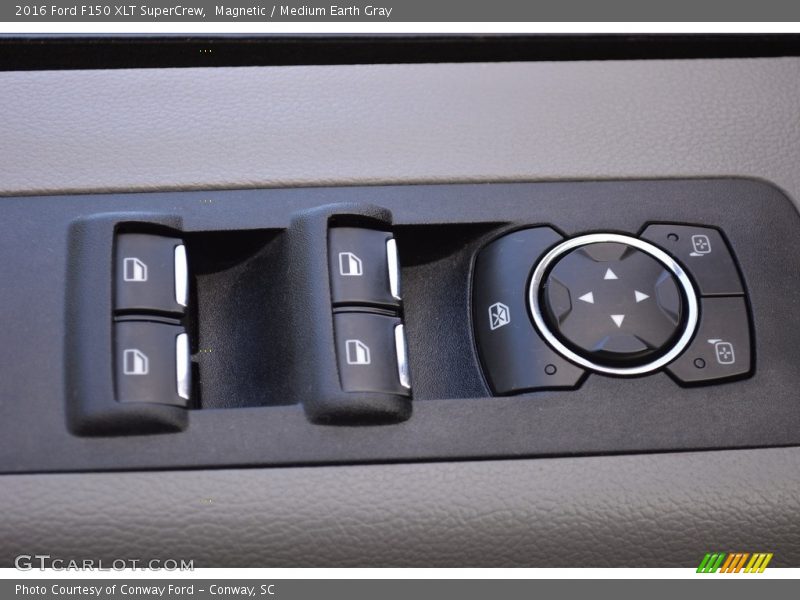 Magnetic / Medium Earth Gray 2016 Ford F150 XLT SuperCrew