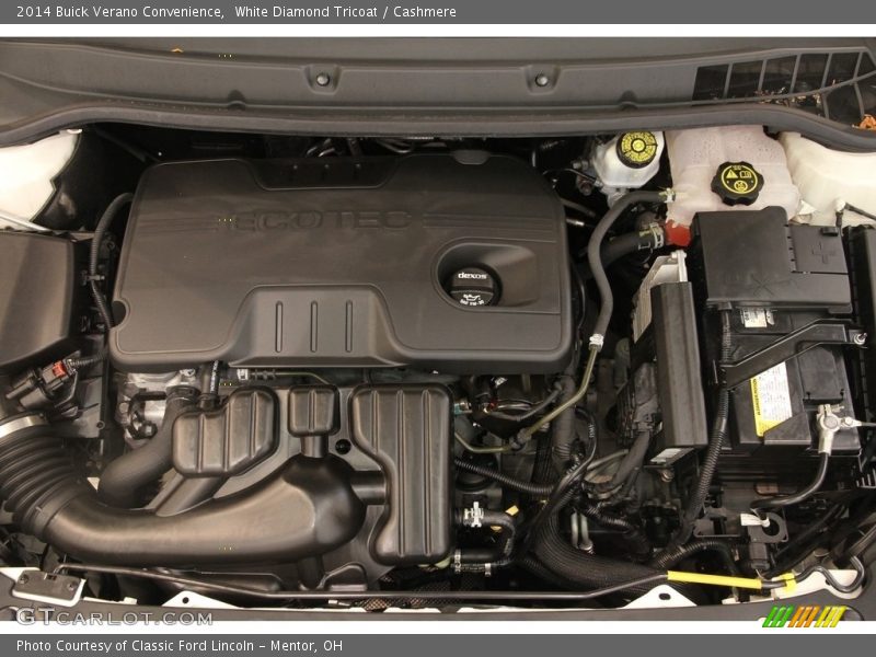 White Diamond Tricoat / Cashmere 2014 Buick Verano Convenience