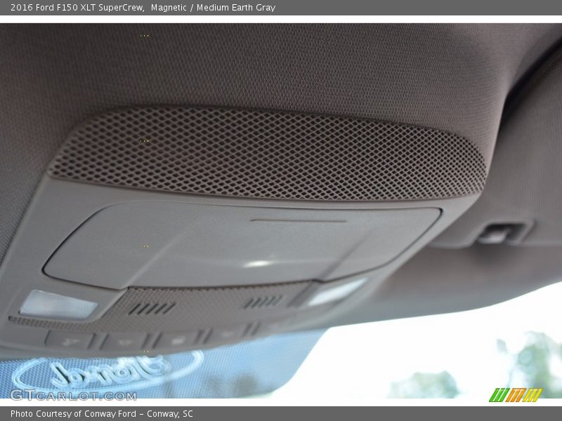 Magnetic / Medium Earth Gray 2016 Ford F150 XLT SuperCrew