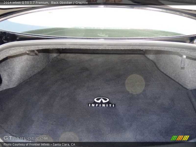 Black Obsidian / Graphite 2014 Infiniti Q 50 3.7 Premium