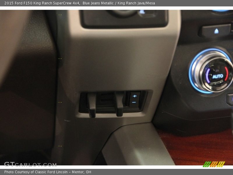 Blue Jeans Metallic / King Ranch Java/Mesa 2015 Ford F150 King Ranch SuperCrew 4x4