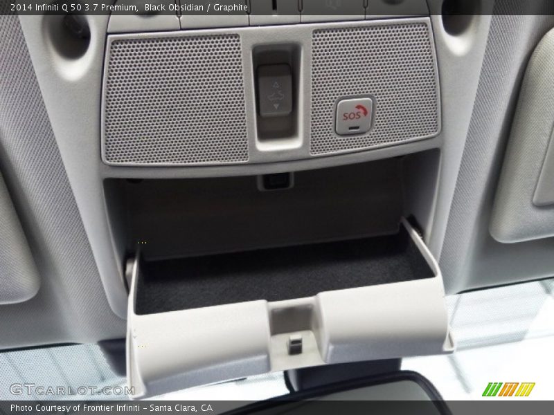 Black Obsidian / Graphite 2014 Infiniti Q 50 3.7 Premium