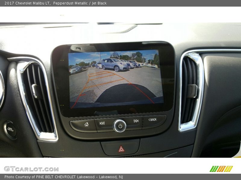 Pepperdust Metallic / Jet Black 2017 Chevrolet Malibu LT