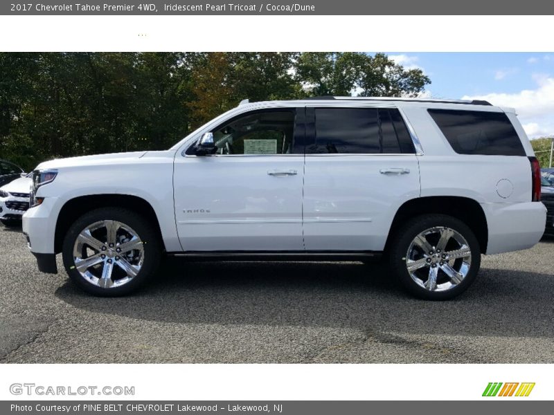  2017 Tahoe Premier 4WD Iridescent Pearl Tricoat