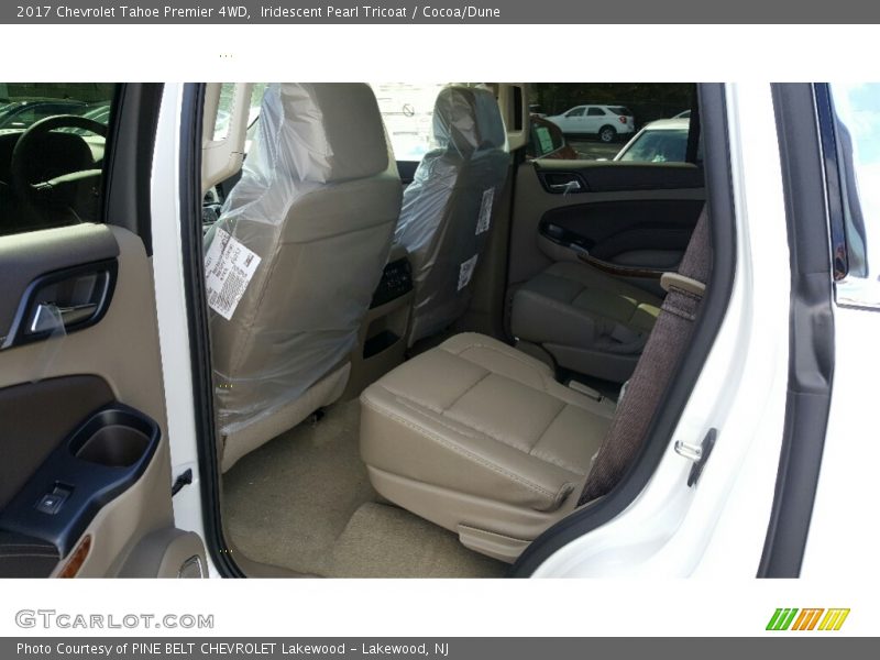 Rear Seat of 2017 Tahoe Premier 4WD