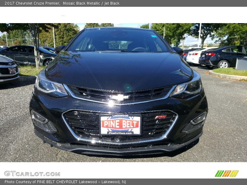 Mosaic Black Metallic / Jet Black 2017 Chevrolet Cruze Premier