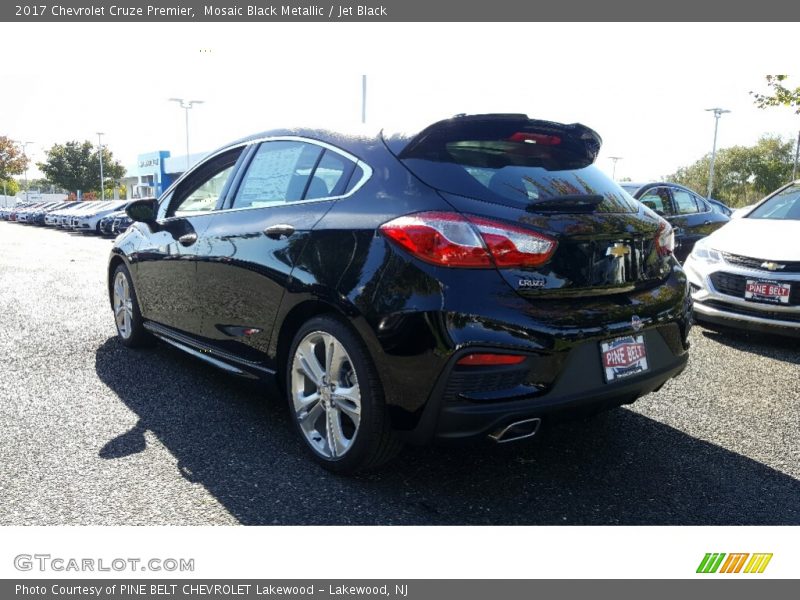 Mosaic Black Metallic / Jet Black 2017 Chevrolet Cruze Premier