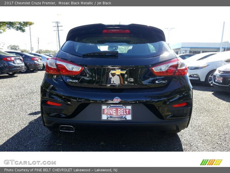 Mosaic Black Metallic / Jet Black 2017 Chevrolet Cruze Premier