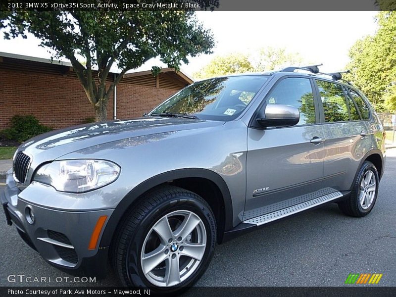 Space Gray Metallic / Black 2012 BMW X5 xDrive35i Sport Activity