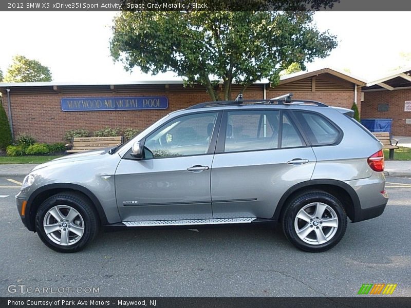 Space Gray Metallic / Black 2012 BMW X5 xDrive35i Sport Activity