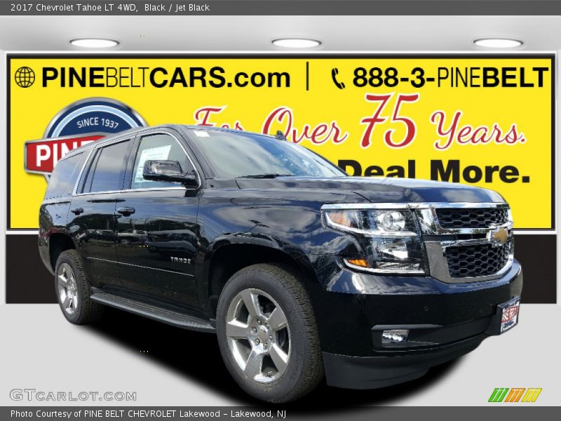 Black / Jet Black 2017 Chevrolet Tahoe LT 4WD