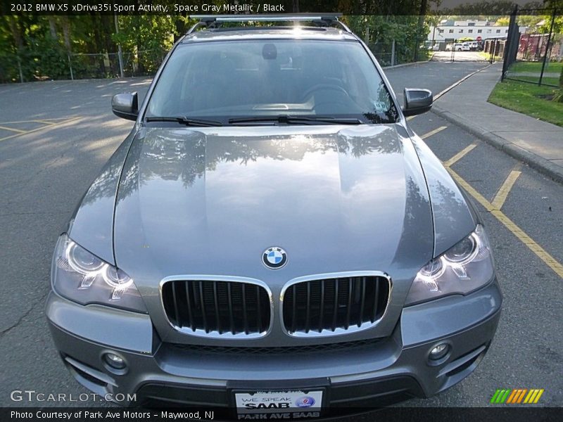 Space Gray Metallic / Black 2012 BMW X5 xDrive35i Sport Activity