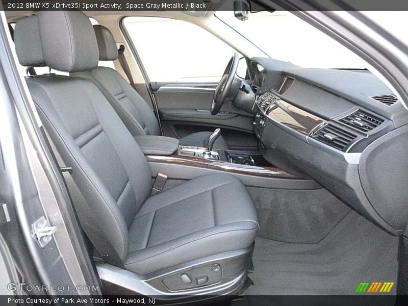 Space Gray Metallic / Black 2012 BMW X5 xDrive35i Sport Activity