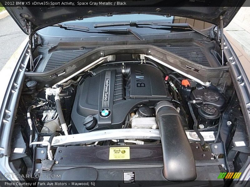 Space Gray Metallic / Black 2012 BMW X5 xDrive35i Sport Activity
