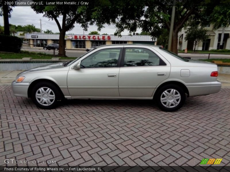 Lunar Mist Metallic / Gray 2000 Toyota Camry LE