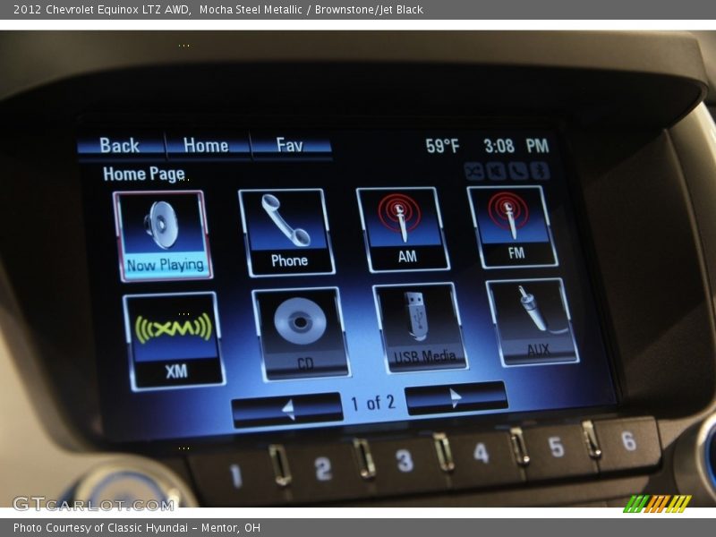 Mocha Steel Metallic / Brownstone/Jet Black 2012 Chevrolet Equinox LTZ AWD