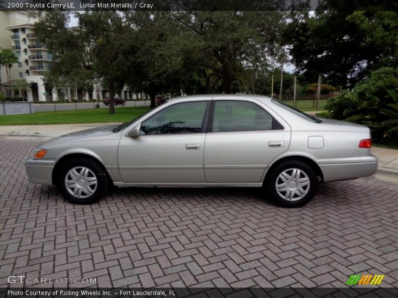 Lunar Mist Metallic / Gray 2000 Toyota Camry LE