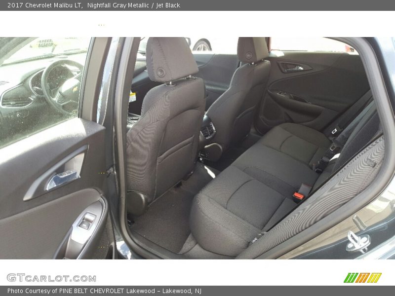 Nightfall Gray Metallic / Jet Black 2017 Chevrolet Malibu LT