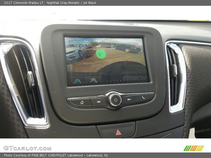 Nightfall Gray Metallic / Jet Black 2017 Chevrolet Malibu LT