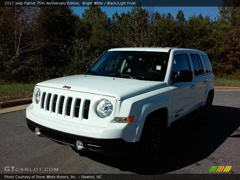 Bright White / Black/Light Frost 2017 Jeep Patriot 75th Anniversary Edition