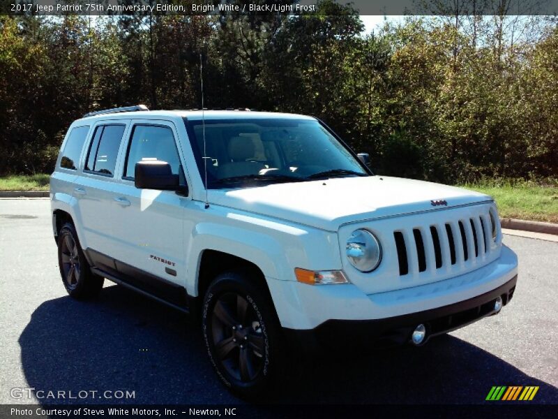 Bright White / Black/Light Frost 2017 Jeep Patriot 75th Anniversary Edition