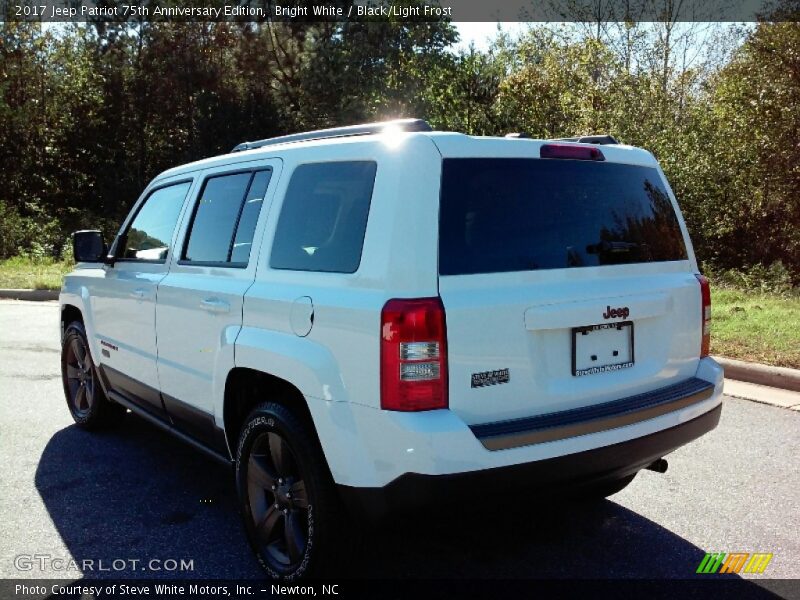 Bright White / Black/Light Frost 2017 Jeep Patriot 75th Anniversary Edition
