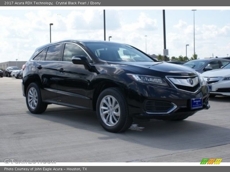 Crystal Black Pearl / Ebony 2017 Acura RDX Technology