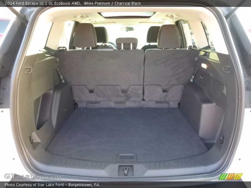 White Platinum / Charcoal Black 2014 Ford Escape SE 2.0L EcoBoost 4WD