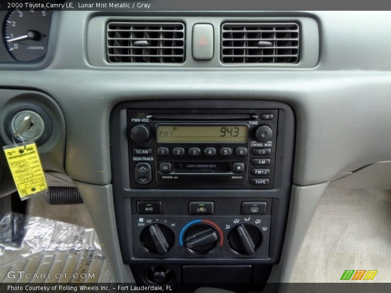Lunar Mist Metallic / Gray 2000 Toyota Camry LE