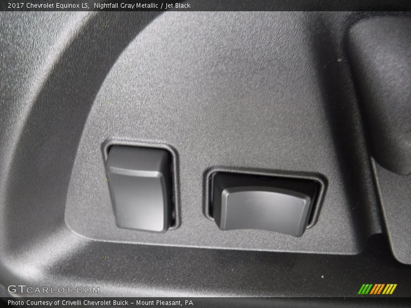 Nightfall Gray Metallic / Jet Black 2017 Chevrolet Equinox LS