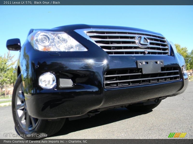 Black Onyx / Black 2011 Lexus LX 570