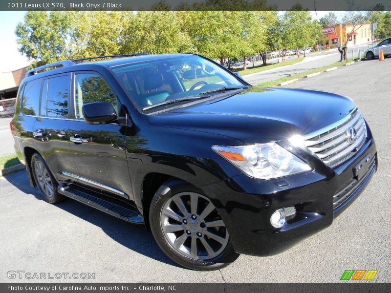 Black Onyx / Black 2011 Lexus LX 570