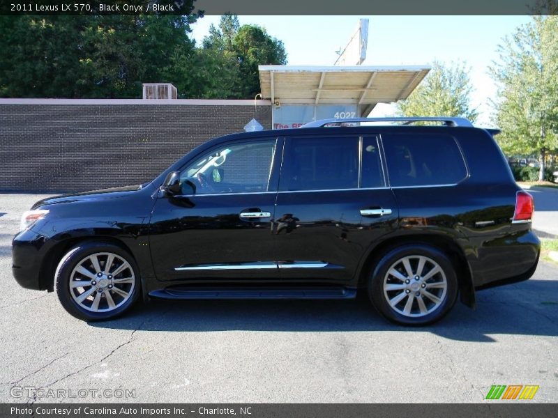 Black Onyx / Black 2011 Lexus LX 570