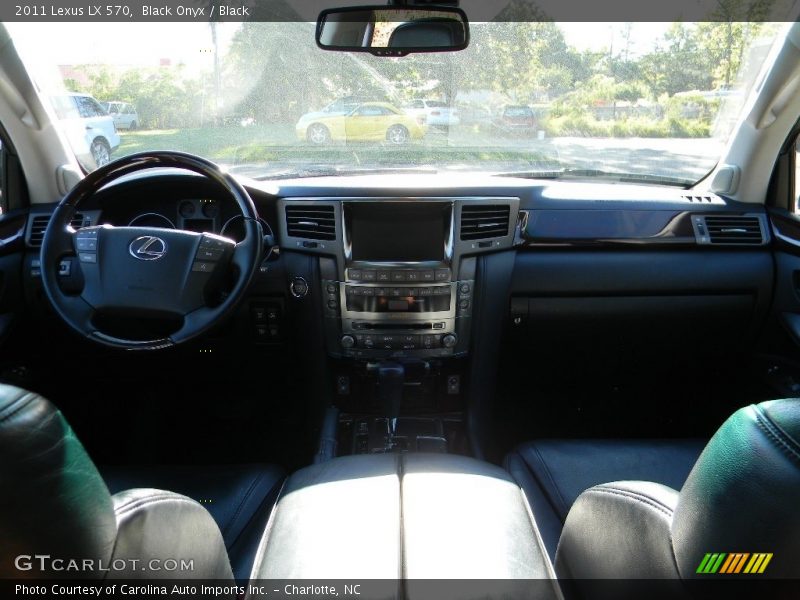 Black Onyx / Black 2011 Lexus LX 570