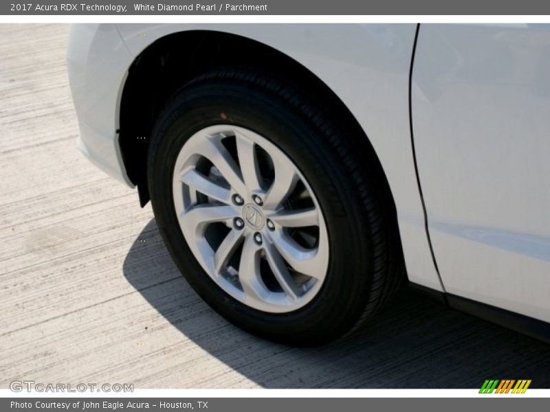 White Diamond Pearl / Parchment 2017 Acura RDX Technology