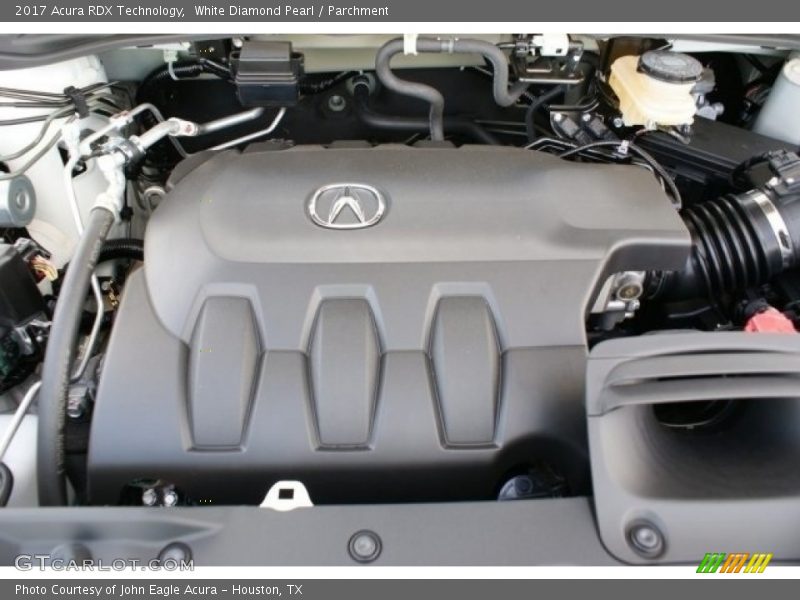 White Diamond Pearl / Parchment 2017 Acura RDX Technology