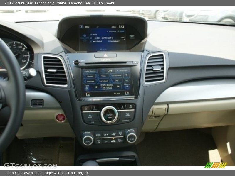 White Diamond Pearl / Parchment 2017 Acura RDX Technology