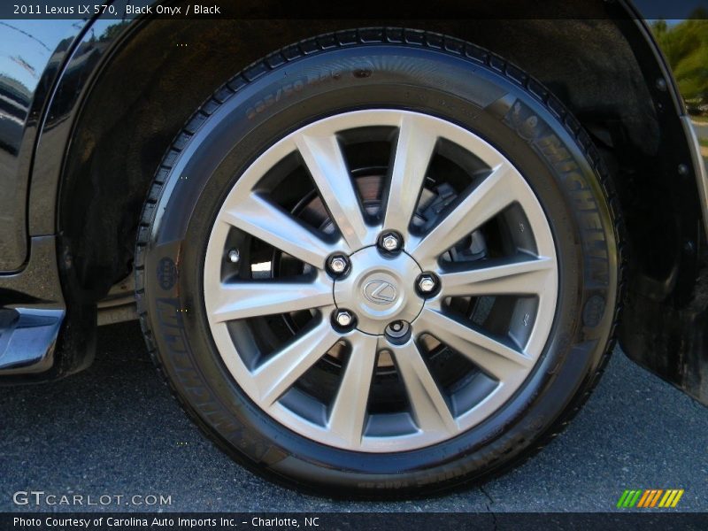 Black Onyx / Black 2011 Lexus LX 570