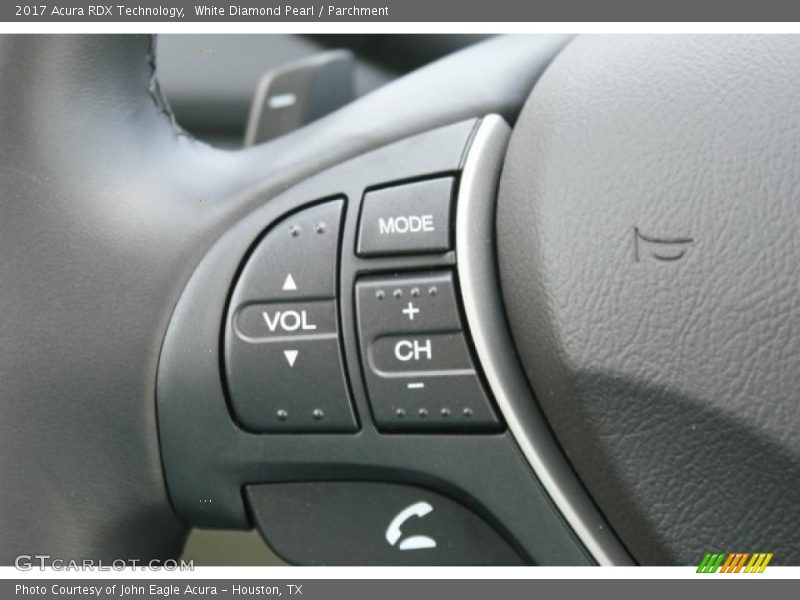 White Diamond Pearl / Parchment 2017 Acura RDX Technology
