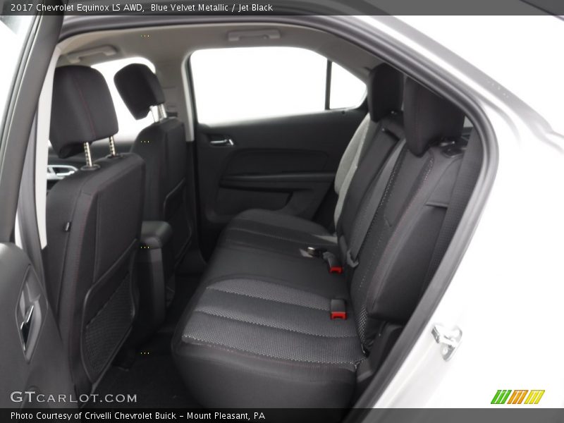 Blue Velvet Metallic / Jet Black 2017 Chevrolet Equinox LS AWD