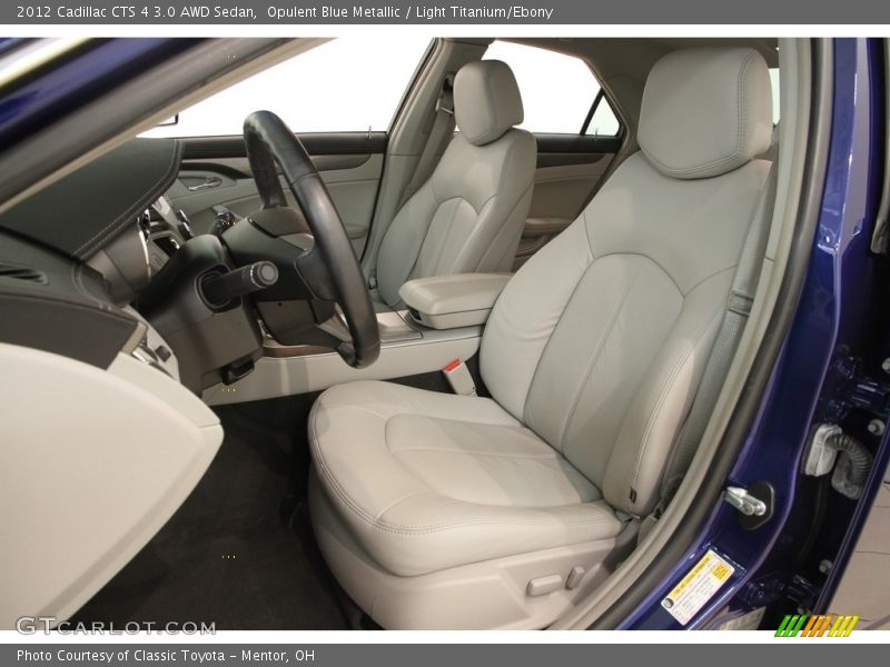 Opulent Blue Metallic / Light Titanium/Ebony 2012 Cadillac CTS 4 3.0 AWD Sedan