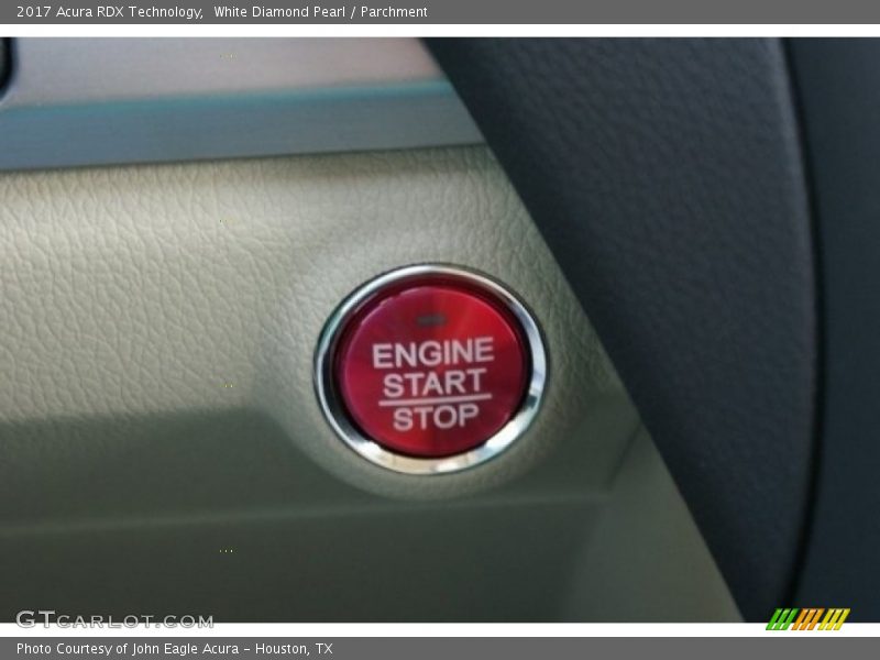 White Diamond Pearl / Parchment 2017 Acura RDX Technology