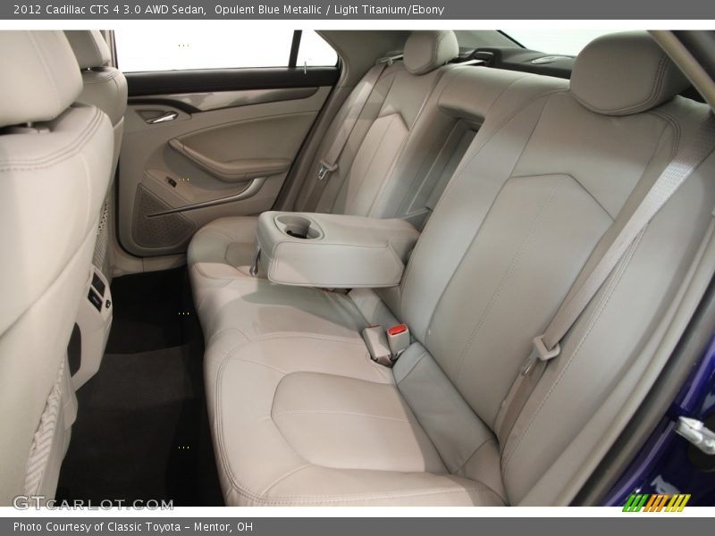 Opulent Blue Metallic / Light Titanium/Ebony 2012 Cadillac CTS 4 3.0 AWD Sedan