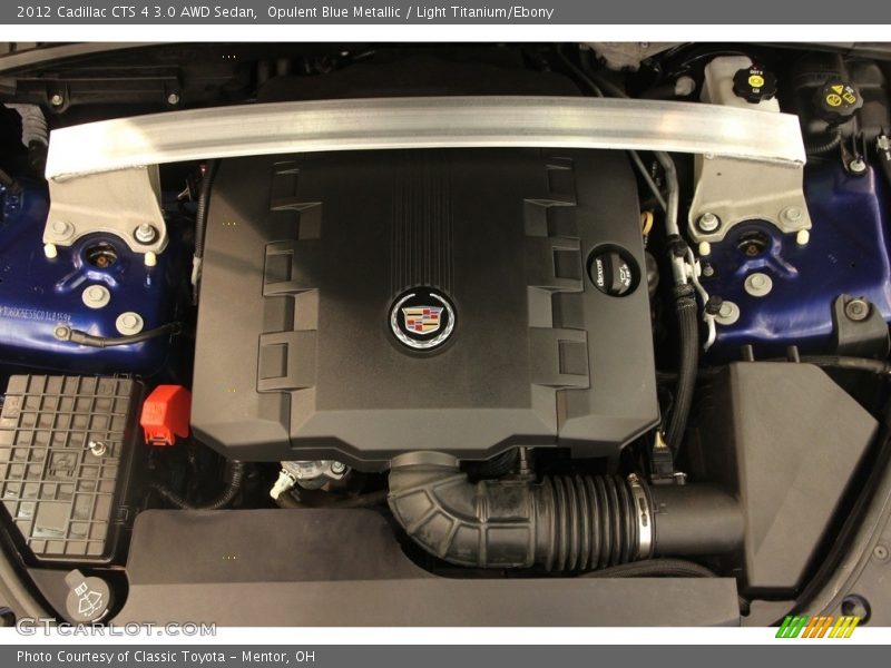 Opulent Blue Metallic / Light Titanium/Ebony 2012 Cadillac CTS 4 3.0 AWD Sedan